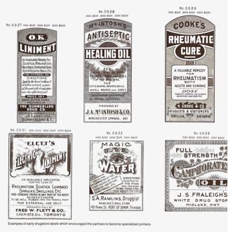 Pre-gummed labels