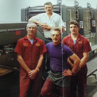 First Heidelberg CD press