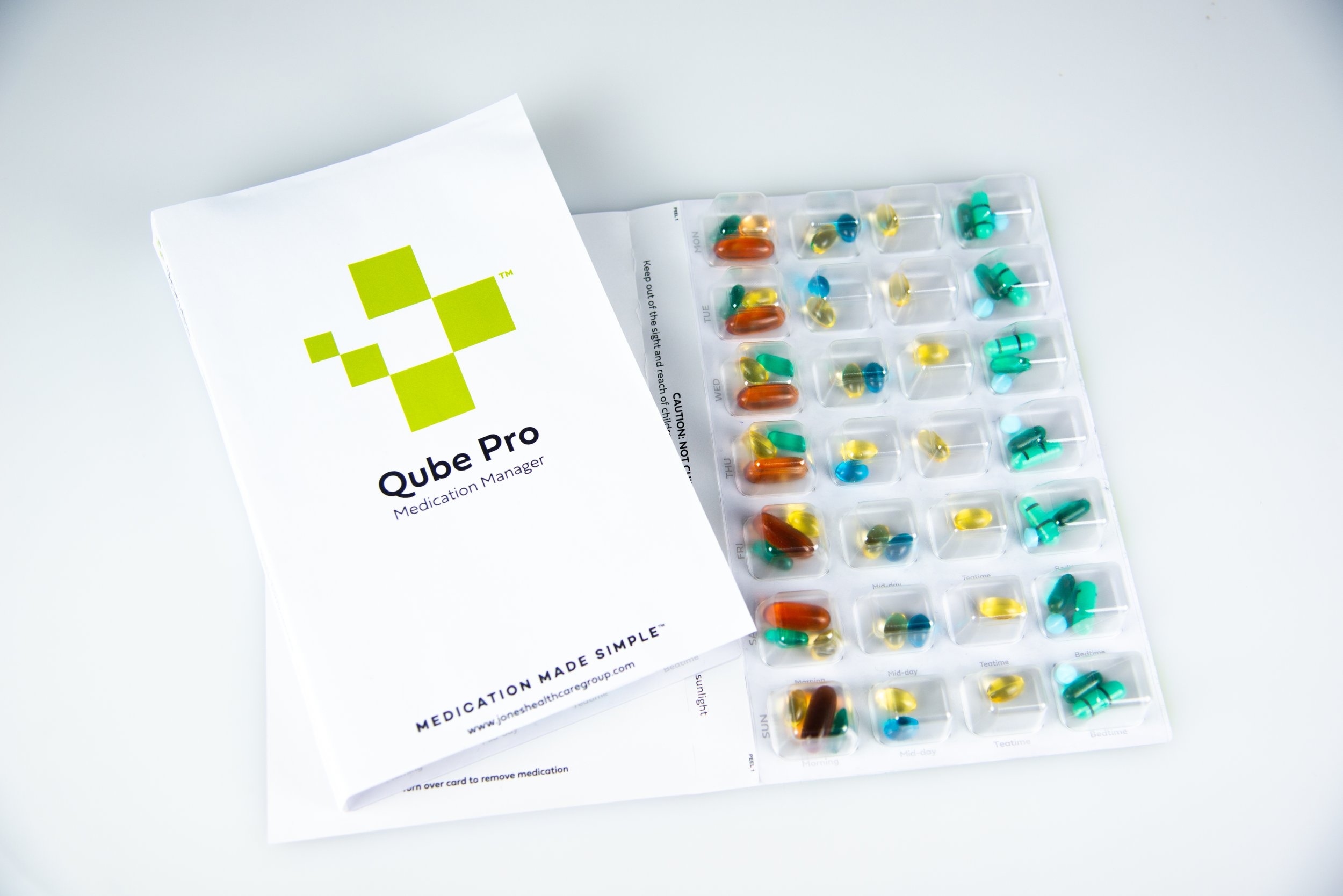 Compliance packaging helps patients and caregivers manage medications.