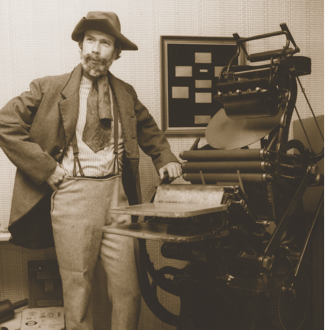 First litho press in Canada