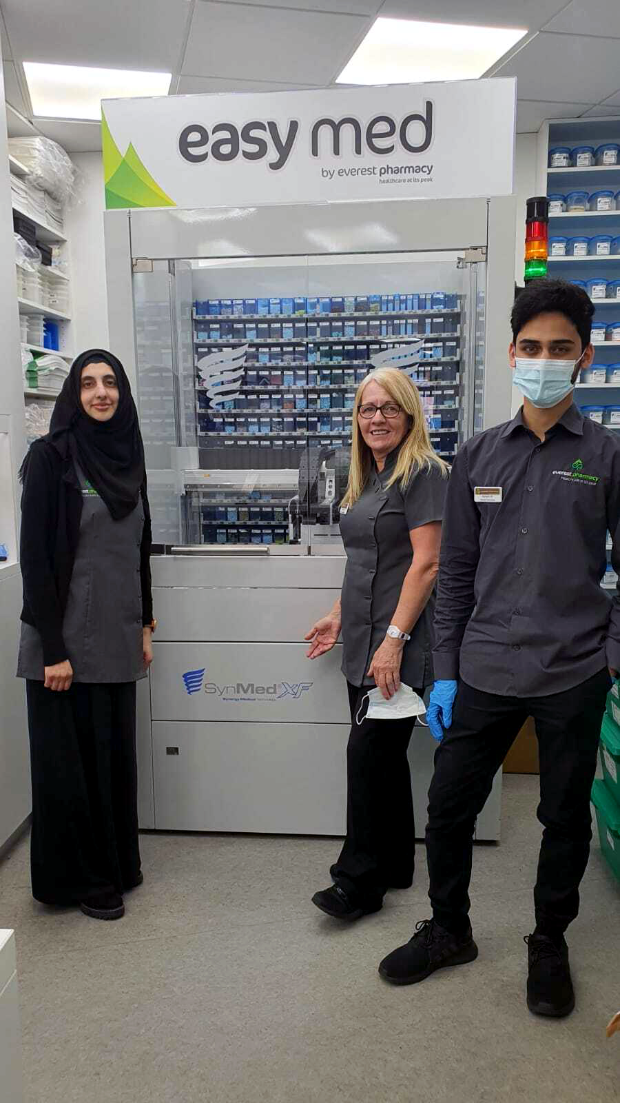 Pharmacies use automated fill technologies.
